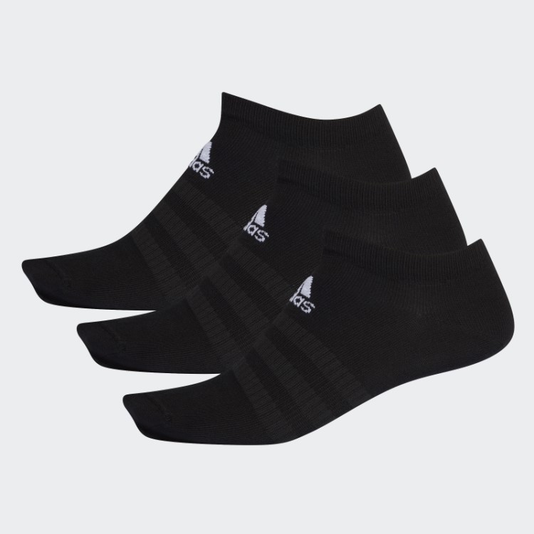 Meias Decotadas Pretas Adidas