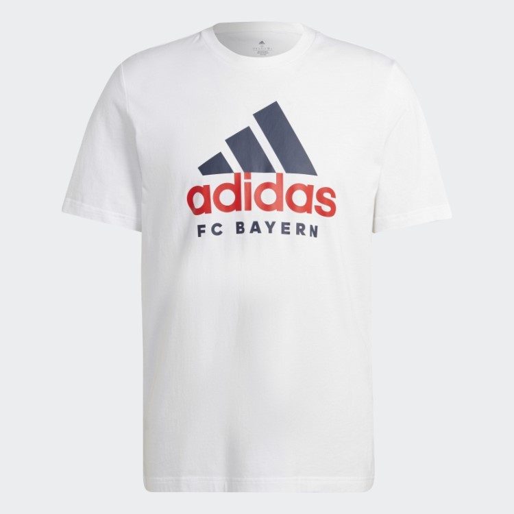 T-shirt Fc Bayern Dna Branca Adidas