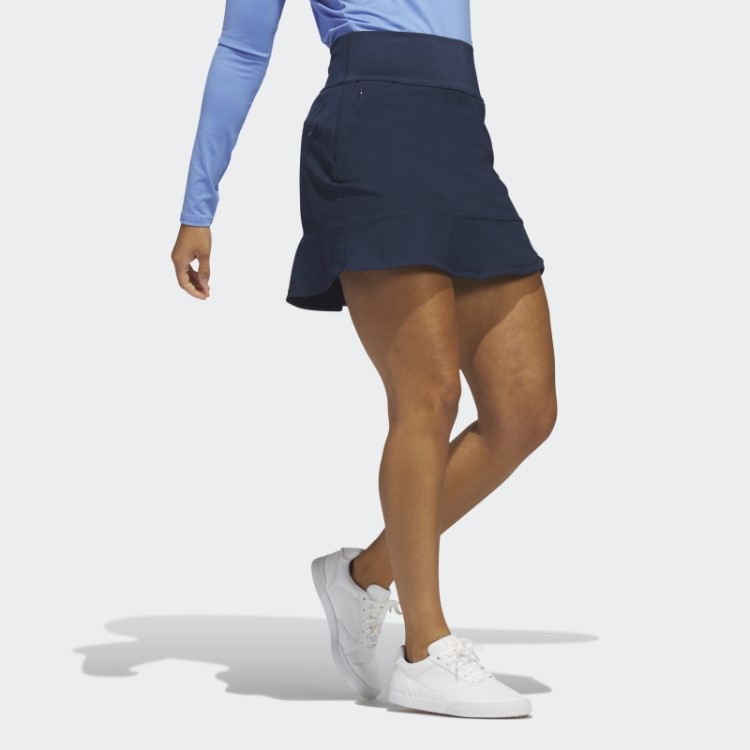 Adidas Saia Babado Azul Marinho