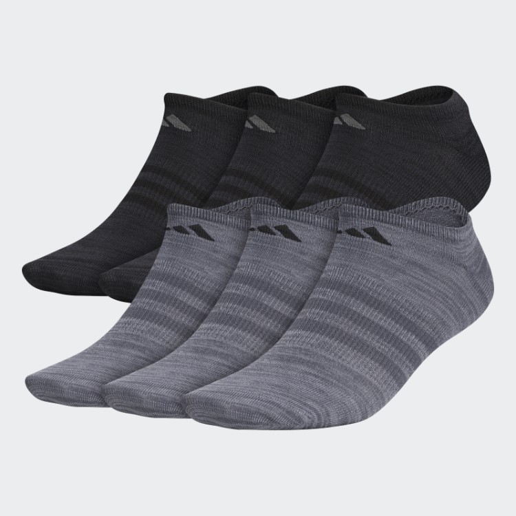 Meias Invisíveis Hot Superlite 6 Pares Multicoloridas Adidas