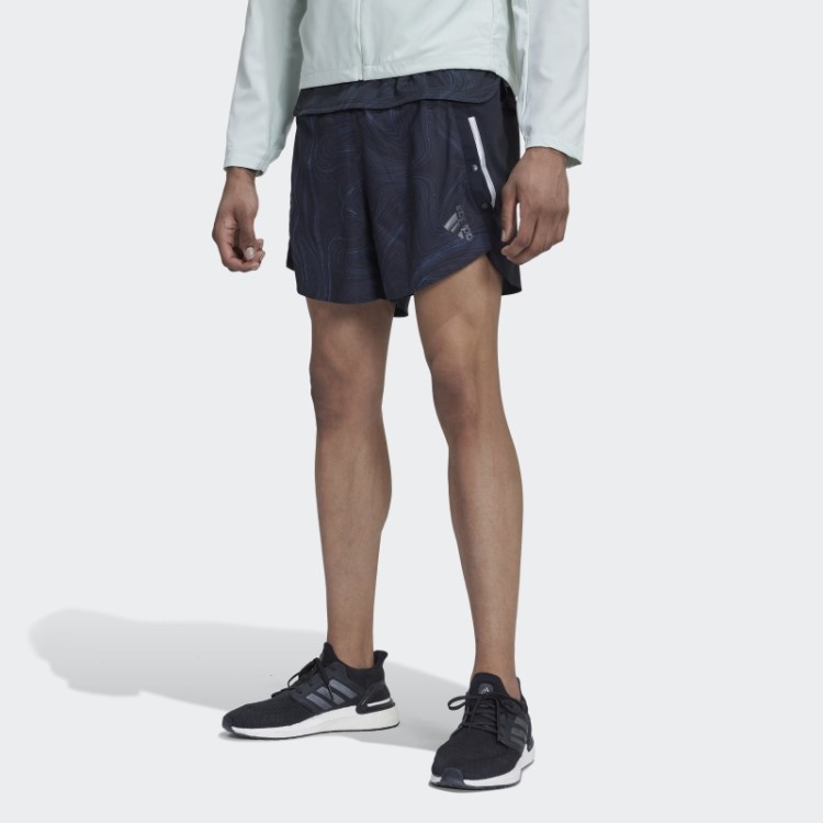 Moda Adidas Projetado Para Correr Para Os Oceanos Shorts Azul