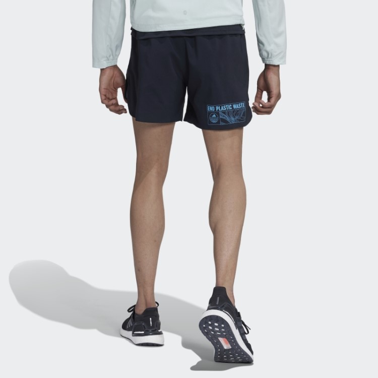 Moda Adidas Projetado Para Correr Para Os Oceanos Shorts Azul