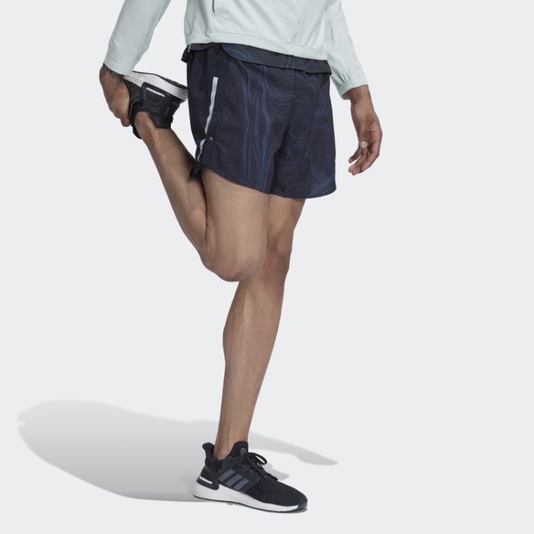 Moda Adidas Projetado Para Correr Para Os Oceanos Shorts Azul