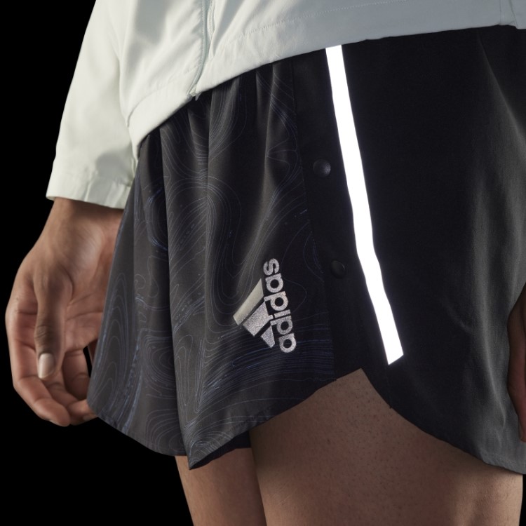 Moda Adidas Projetado Para Correr Para Os Oceanos Shorts Azul