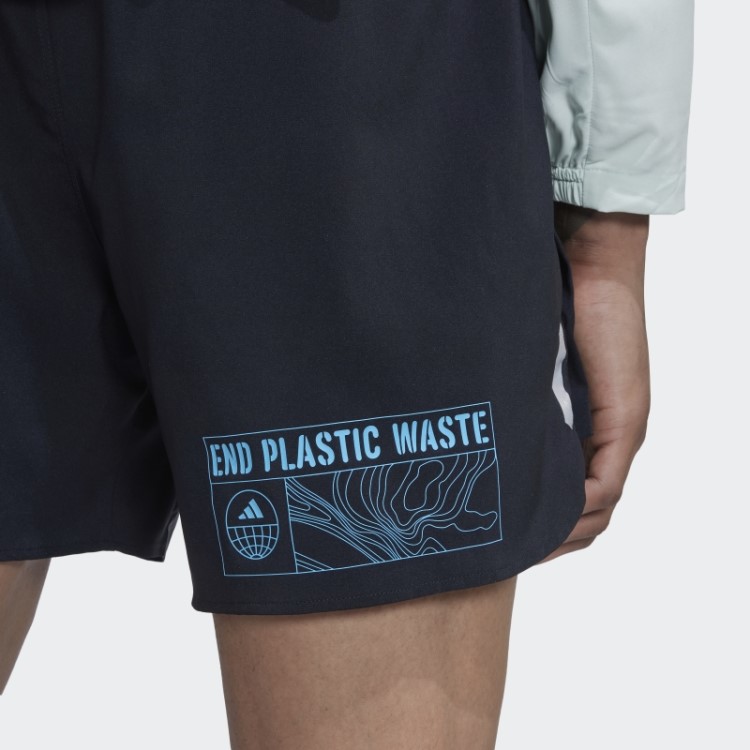 Moda Adidas Projetado Para Correr Para Os Oceanos Shorts Azul