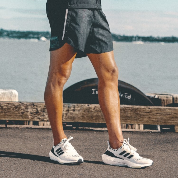 Moda Adidas Projetado Para Correr Para Os Oceanos Shorts Azul
