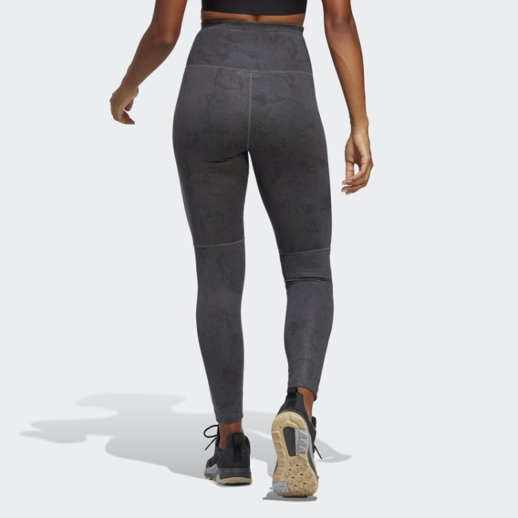 Legging Cinza Adidas Terrex Com Estampa Multi Allover