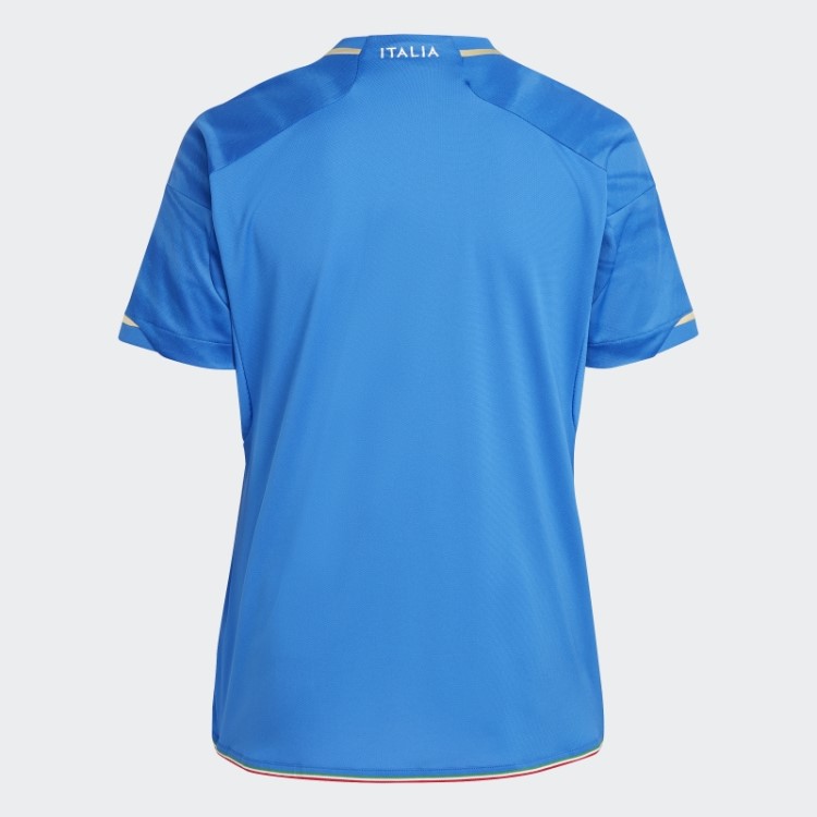 Camisa Da Equipe Feminina 23 Da Itália (tamanho Grande) Adidas Azul