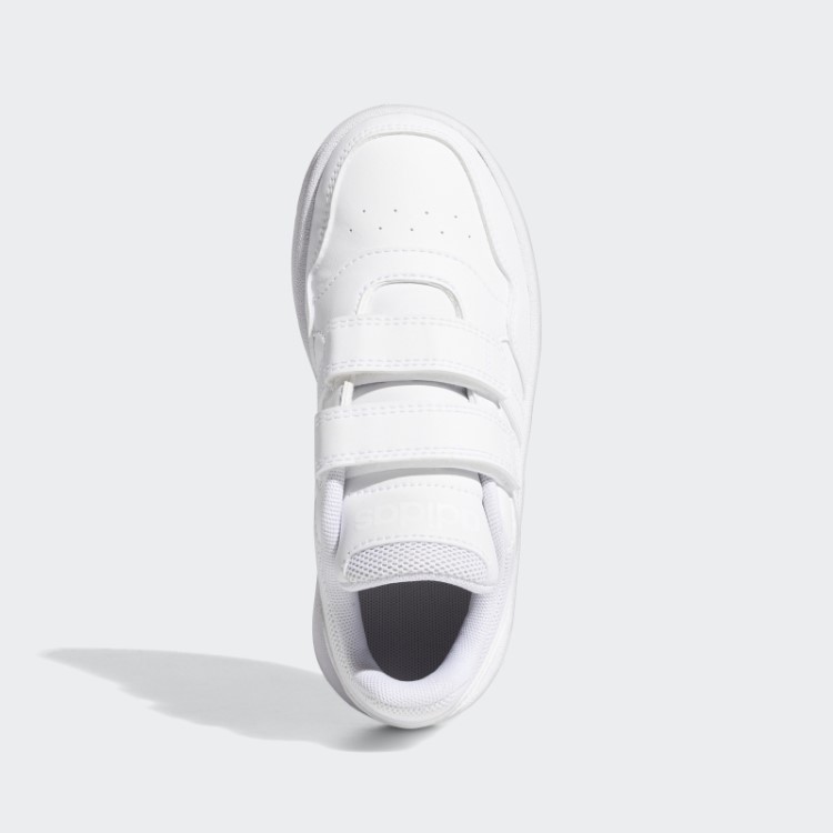 Aros Estilo De Vida Basquete Tênis De Velcro Branco Adidas