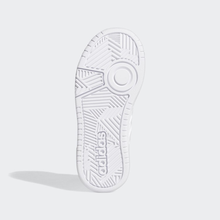 Aros Estilo De Vida Basquete Tênis De Velcro Branco Adidas