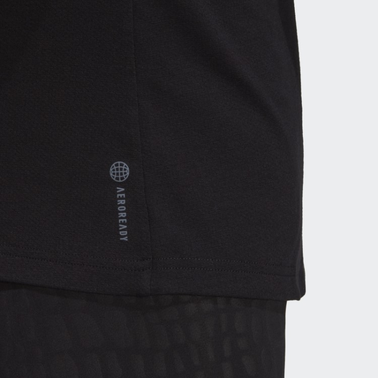 Adidas Train Icons 3 Bar Logo Regata Preta