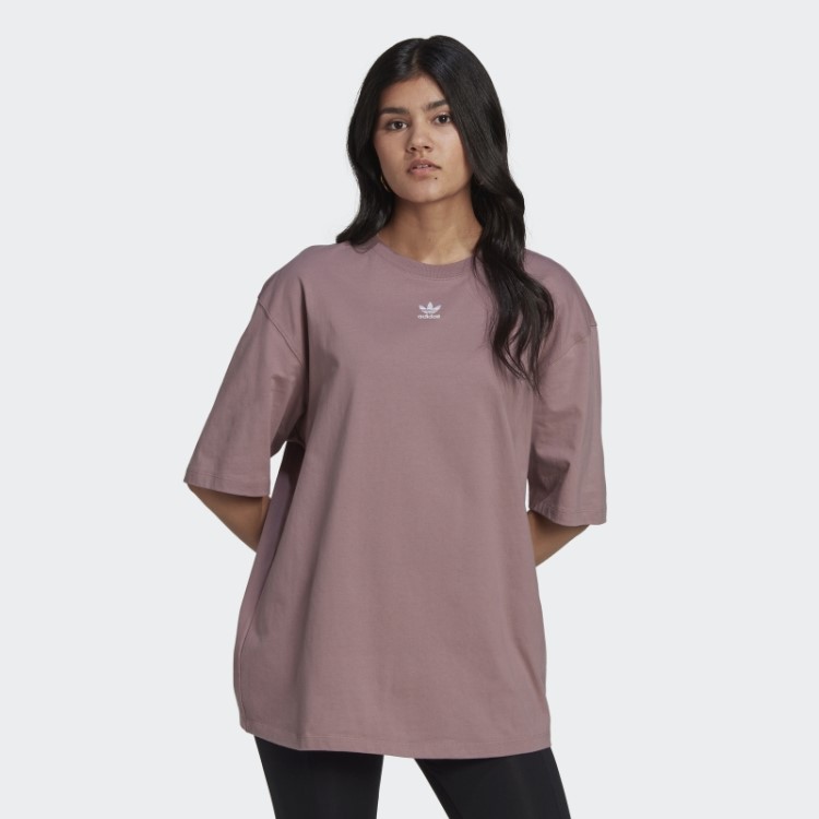 Camiseta Adicolor Essentials Roxa Adidas