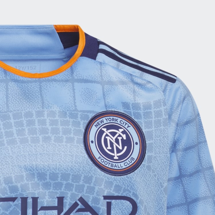 New York City Fc 23/24 Home Jersey Bahia Azul Claro Adidas