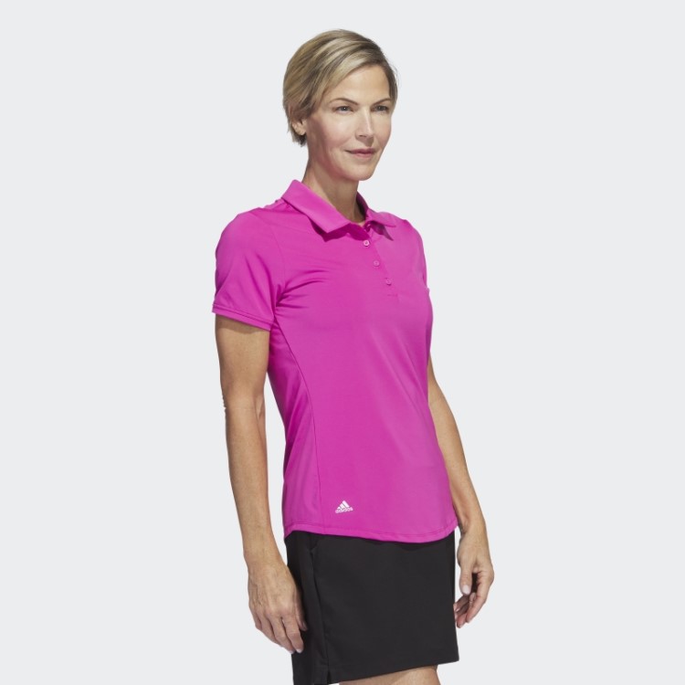Camisa Polo Fuchsia Ultimate365 Sólida Adidas
