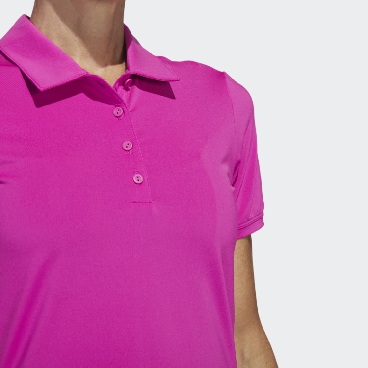 Camisa Polo Fuchsia Ultimate365 Sólida Adidas