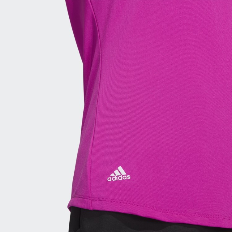 Camisa Polo Sólida Adidas Ultimate365 Fúcsia