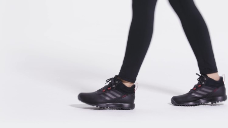 Sapatos De Golfe De Corte Médio Rosa Adidas S2g