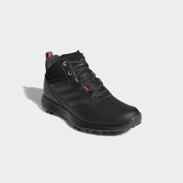 Sapatos De Golfe De Corte Médio Rosa Adidas S2g