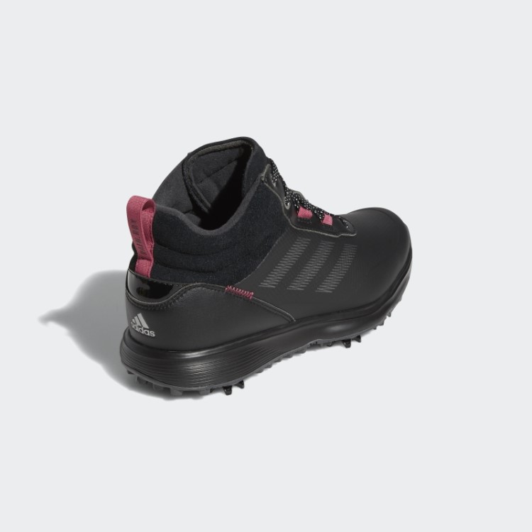 Sapatos De Golfe De Corte Médio Rosa Adidas S2g