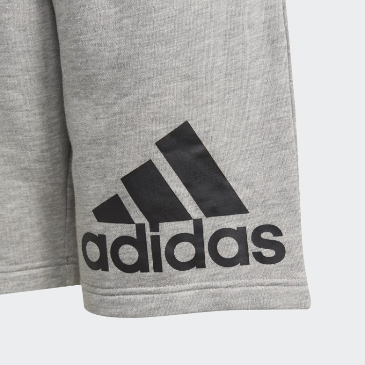 Shorts Adidas Essentials Cinza Médio Quente