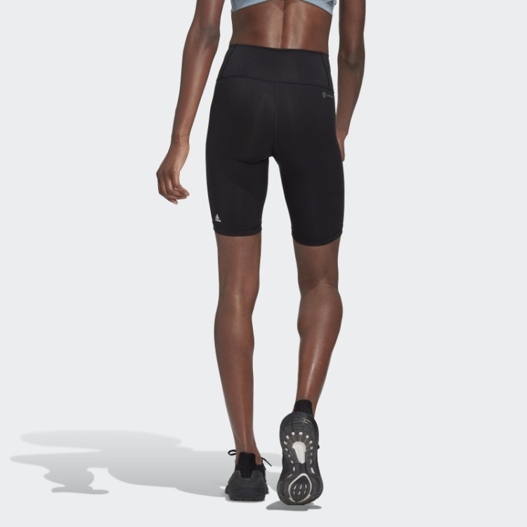 Leggings Curtas Pretas Optime Da Bicicleta De Treinamento Adidas Quentes