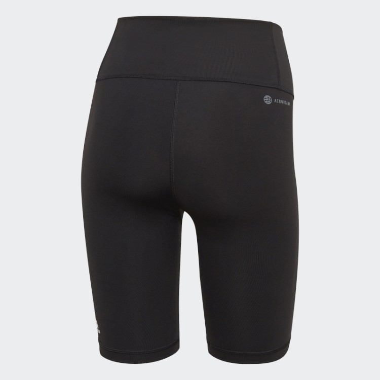 Leggings Curtas Optime Training Bike Pretas Adidas