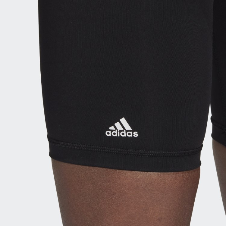 Leggings Curtas Optime Training Bike Pretas Adidas