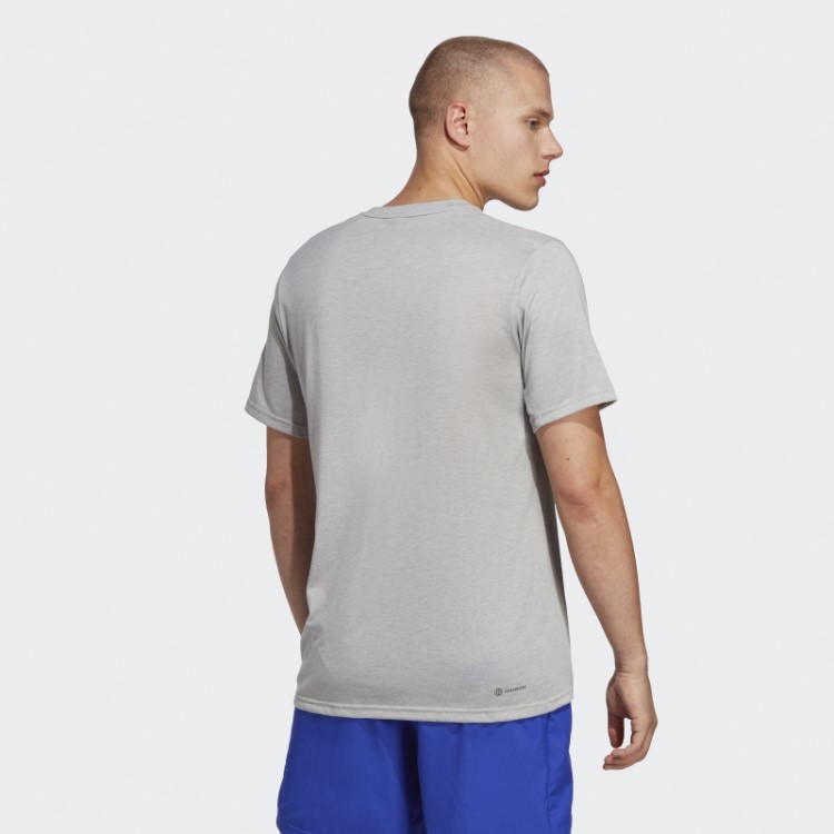 Camiseta Preta Adidas Train Essentials Comfort Fashion