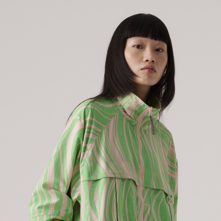 Rosa Blush Adidas By Stella Mccartney Tracktop Truecasuals Estampado
