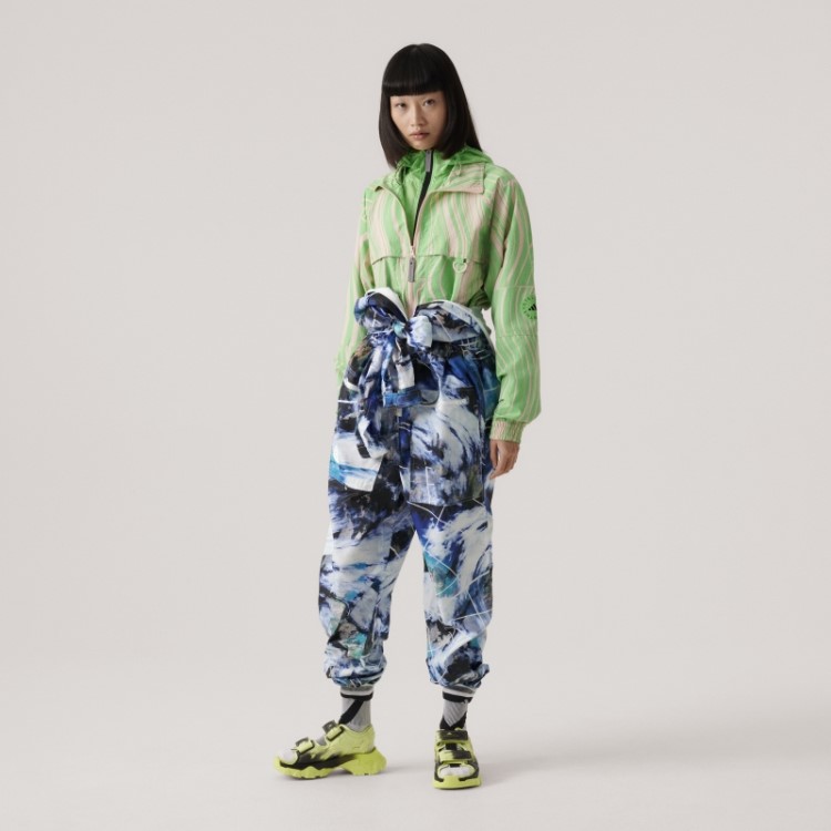 Rosa Blush Adidas By Stella Mccartney Tracktop Truecasuals Estampado