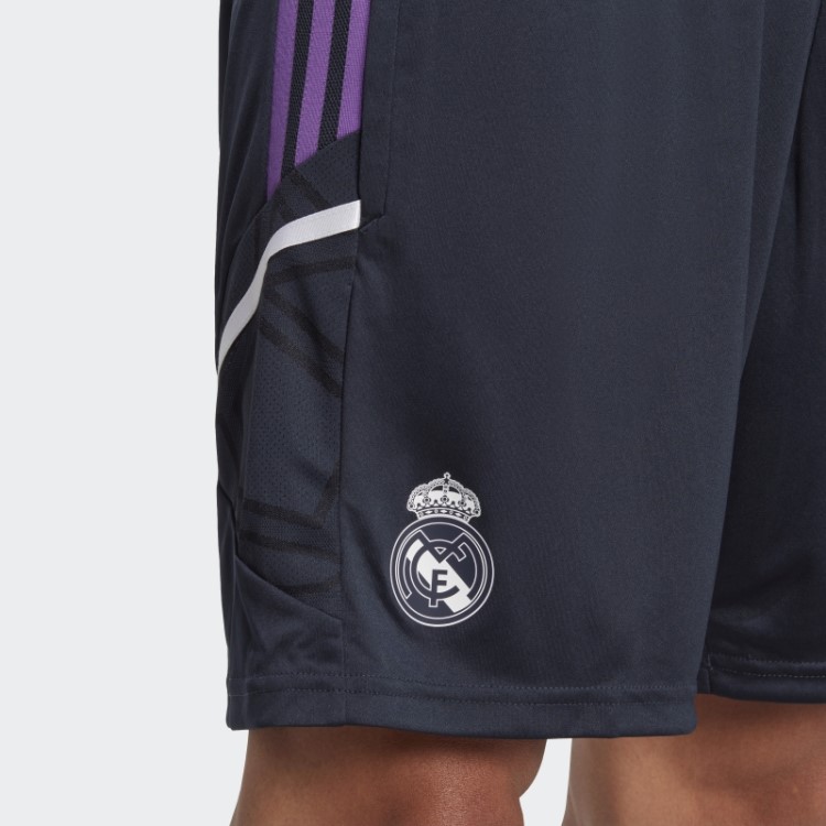 Bermuda De Treino Adidas Real Madrid Condivo 22 Azul Marinho Noturno