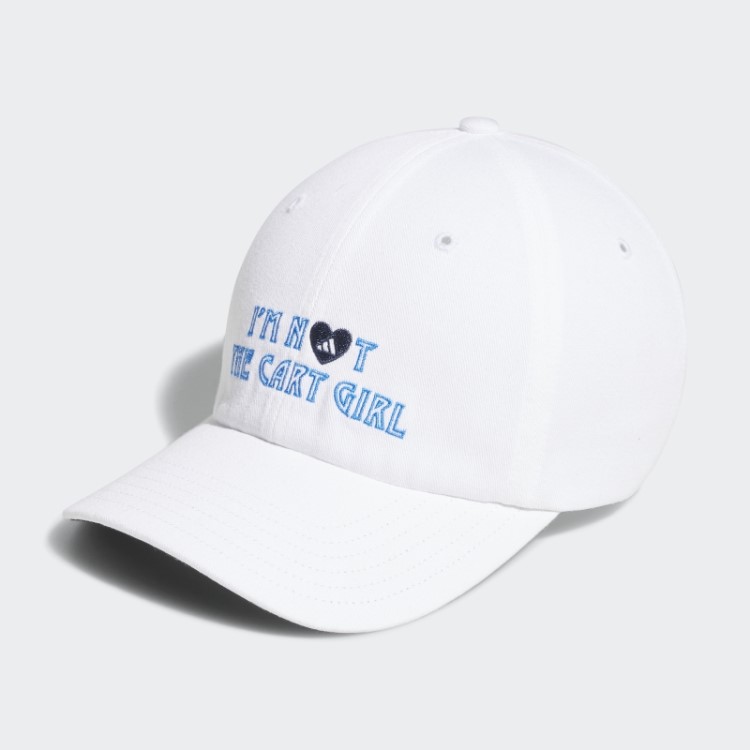 Adidas Eu Não Sou A Garota Do Carrinho Chapéu Branco