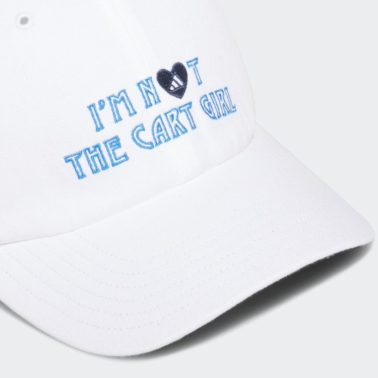 Adidas Eu Não Sou A Garota Do Carrinho Chapéu Branco
