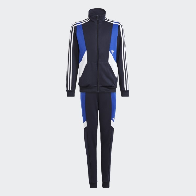 Fato De Treino Adidas Ink Colorblock Com As 3 Riscas