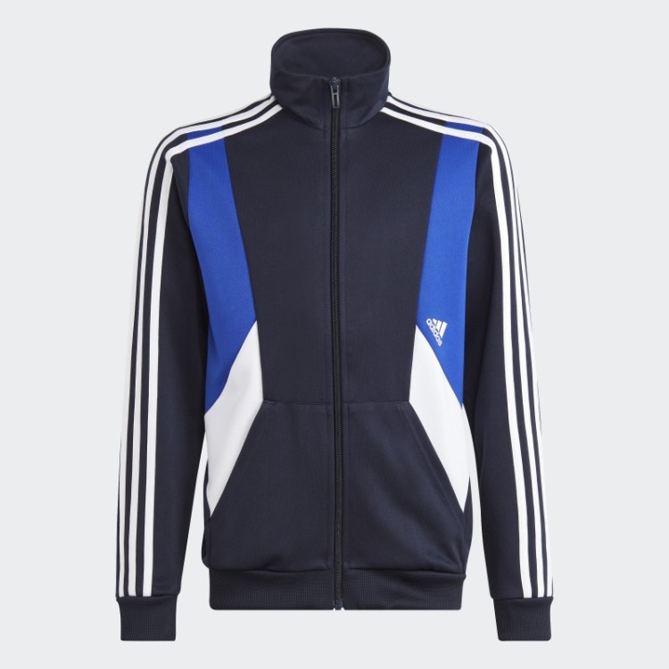 Fato De Treino Adidas Ink Colorblock Com As 3 Riscas