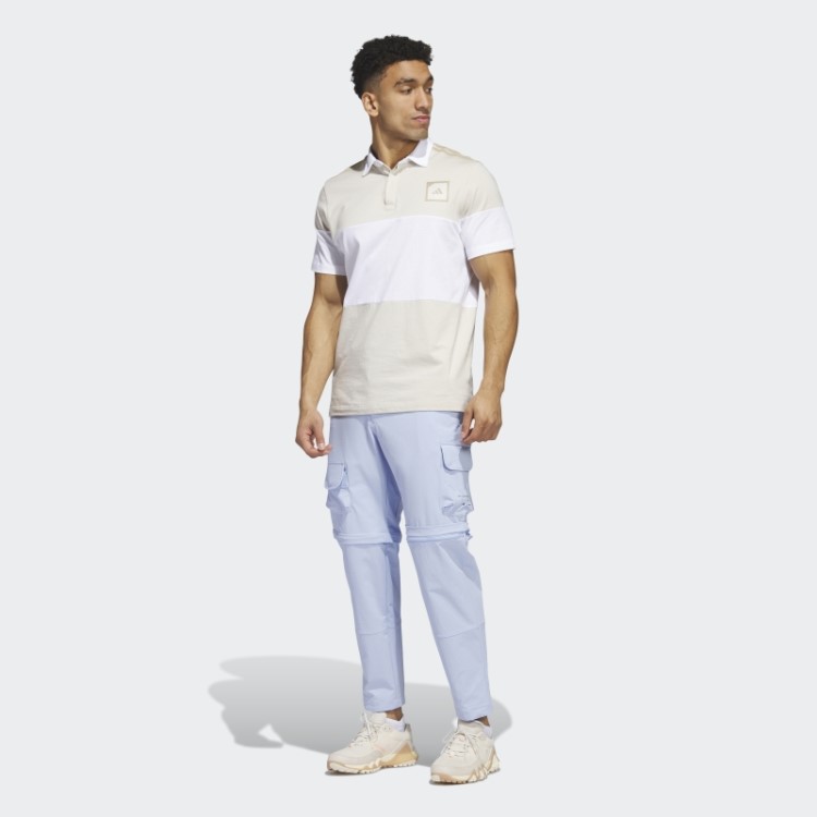 Calça De Golfe Adicross Com Zíper Adidas Blue Dawn