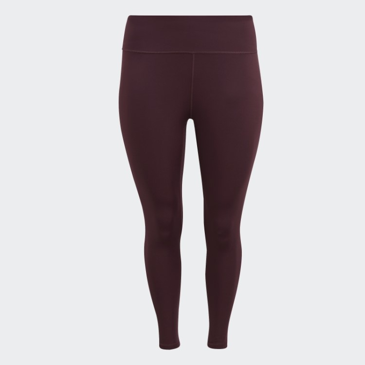 Leggings De Treino Adidas Optime (tamanho Grande) Marrom
