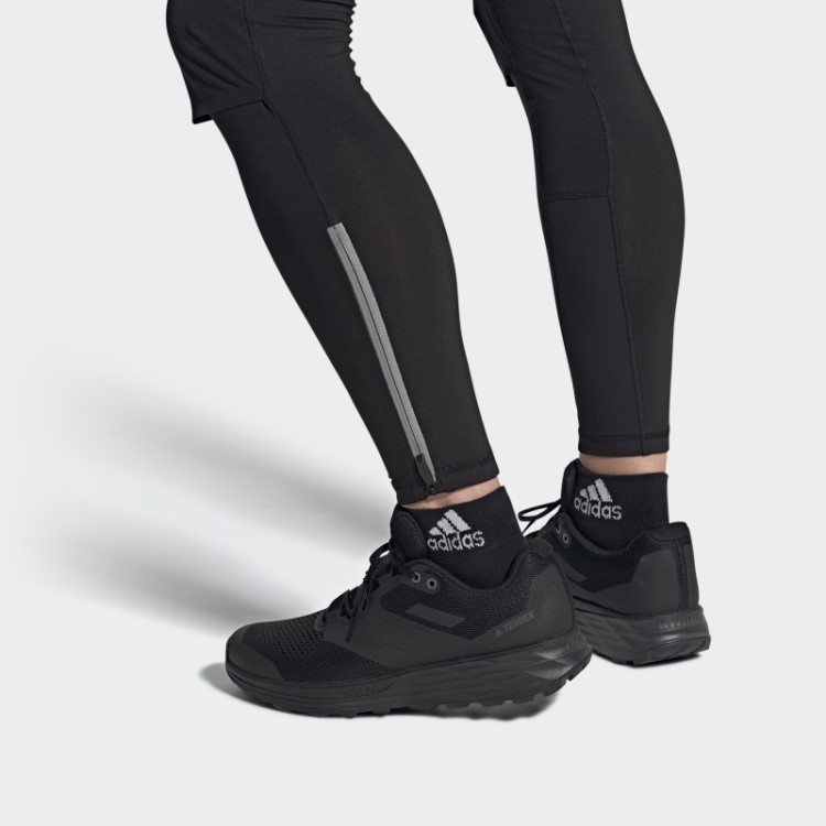 Tênis De Corrida Terrex Two Flow Trail Adidas Preto