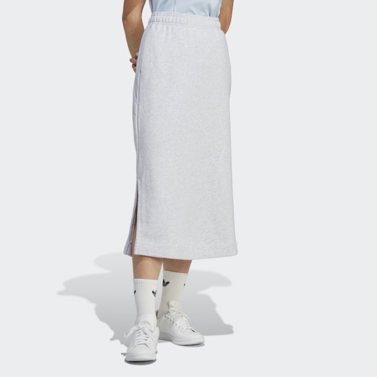 Saia Adidas Premium Essentials Cinza Claro Urze