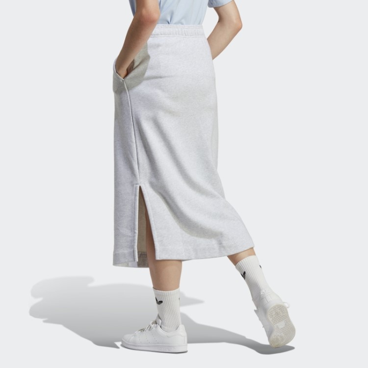 Saia Adidas Premium Essentials Cinza Claro Urze