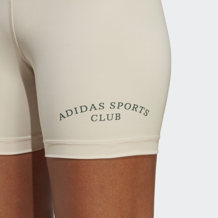 Leggings Elegantes De Linho Esportivo Adidas Short Cintura Alta