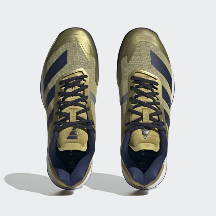 Tênis Adidas Gold Metálico Adizero Fastcourt