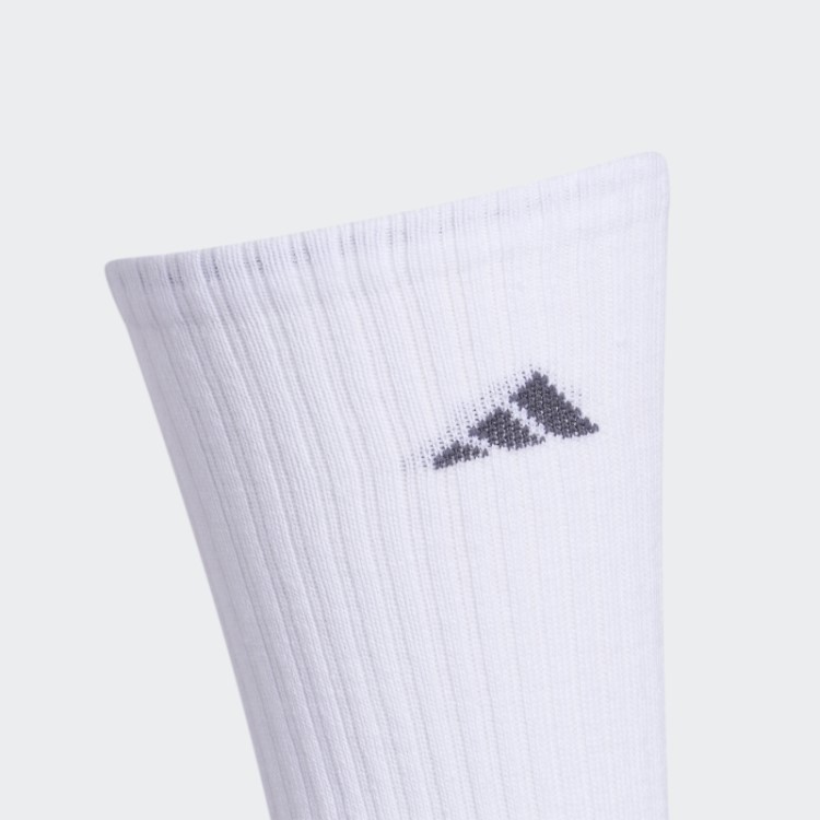 Meias Adidas Pretas Almofadadas 3 Pares Elegantes
