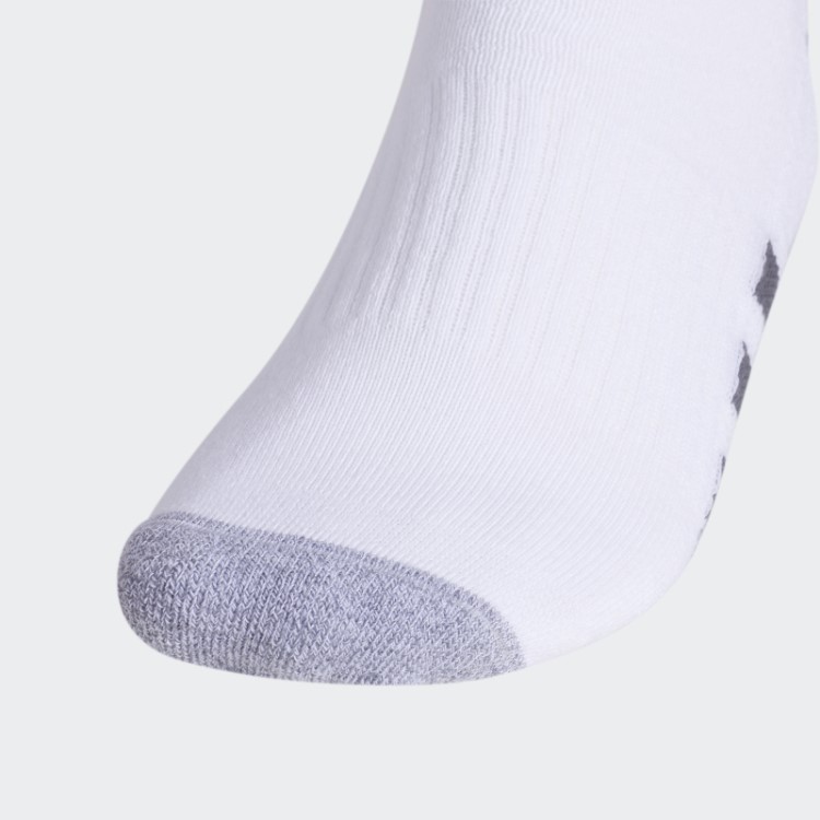 Meias Adidas Pretas Almofadadas 3 Pares Elegantes