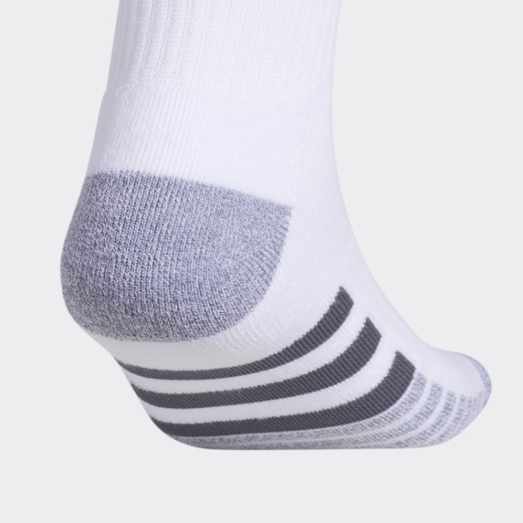 Meias Adidas Pretas Almofadadas 3 Pares Elegantes