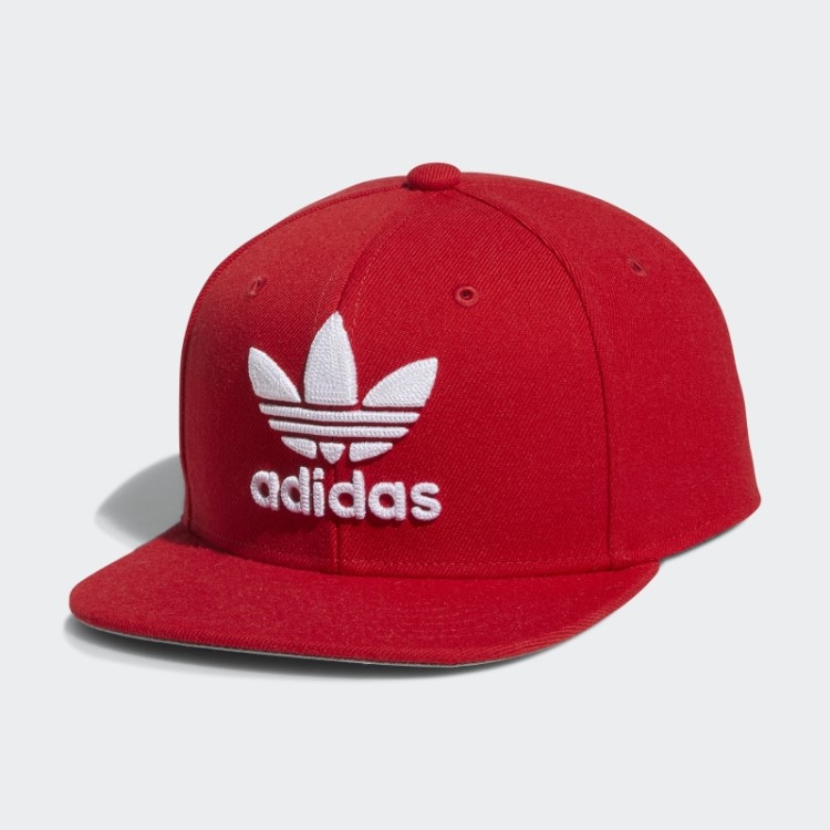 Boné Snapback Vermelho Trefoil Fashion Adidas