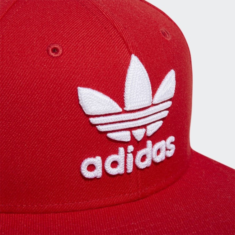 Boné Snapback Vermelho Trefoil Fashion Adidas