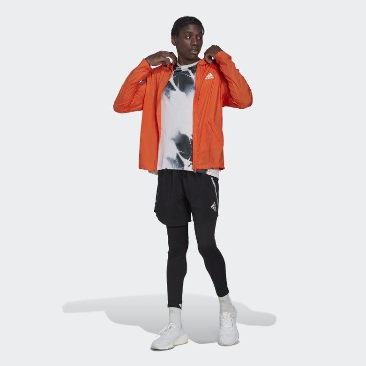 Camiseta Gráfica Rápida Adidas Branca