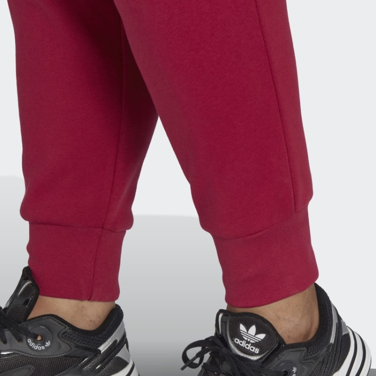 Calça Jogger Slim Adidas Bordô Adicolor Essentials (tamanho Grande)