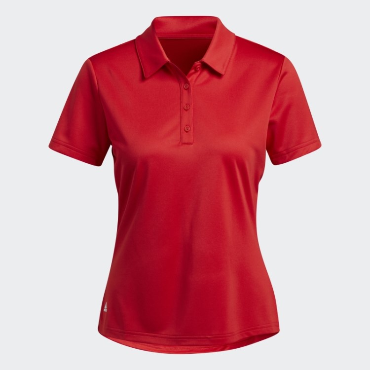 Camisa Polo Adidas Red Performance Primegreen Estilosa